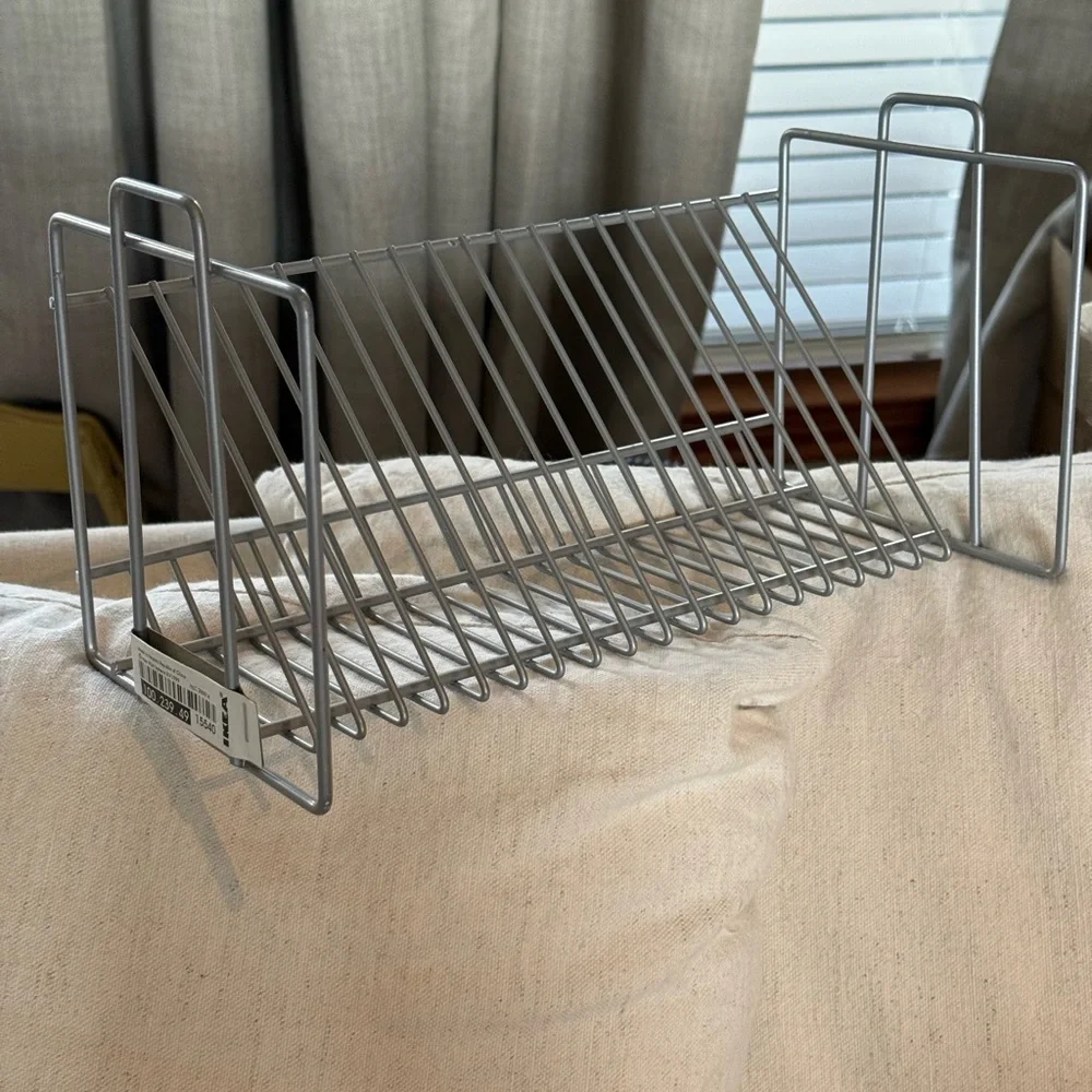 IKEA metal tower storage cd holder